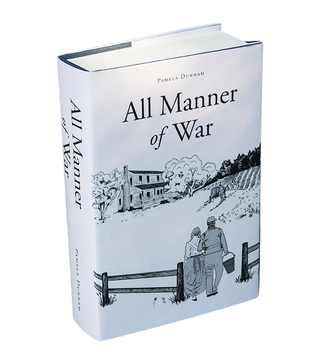 Hardcover book against black background
